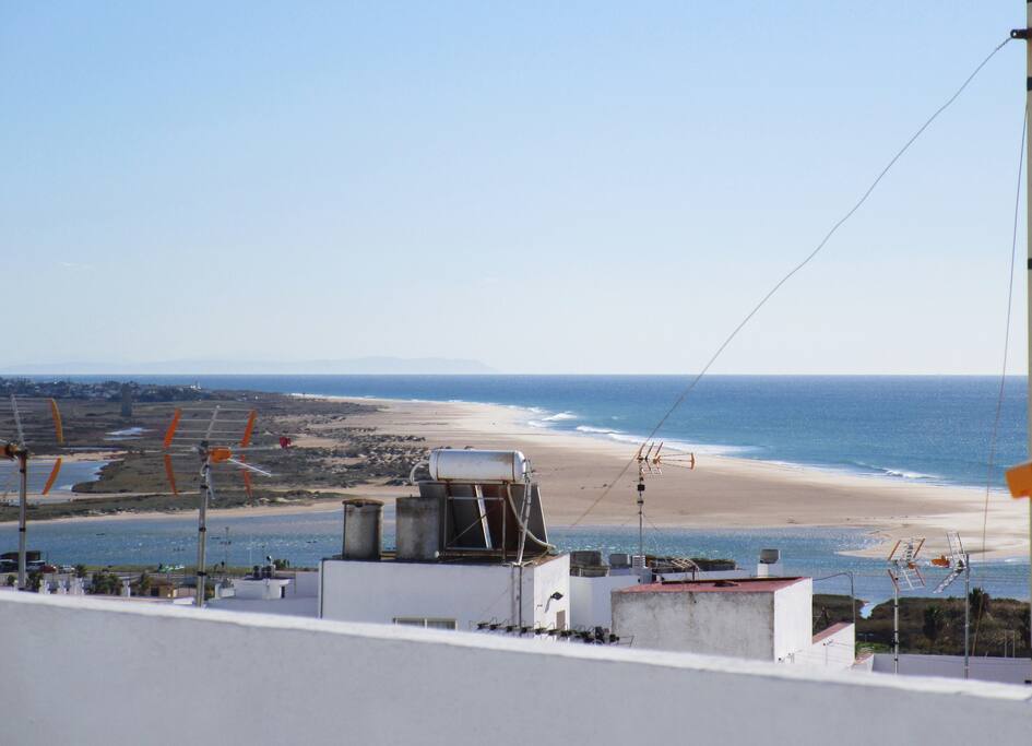 Blick von der Dachterrasse