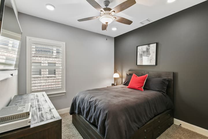 Spálňa 3 s televízorom