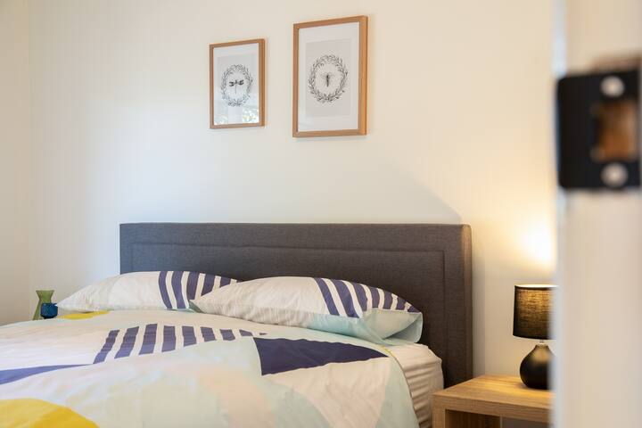 Bedroom - Comfy Queen Bed