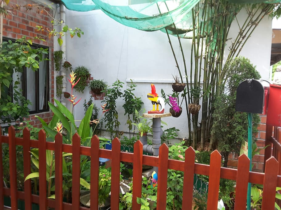 Enjoy a quiet beer or evening in the garden