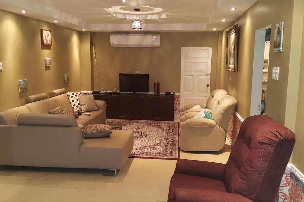 Full view of living room.