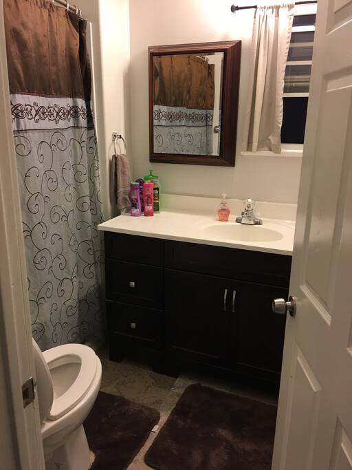 Toiletries provided