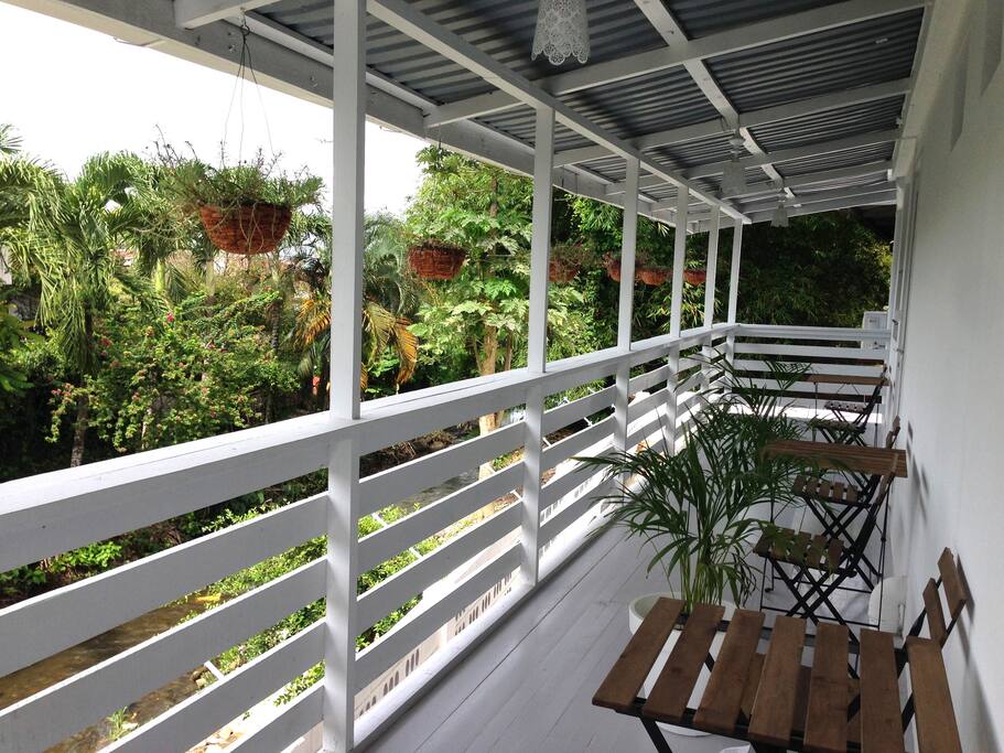The balcony