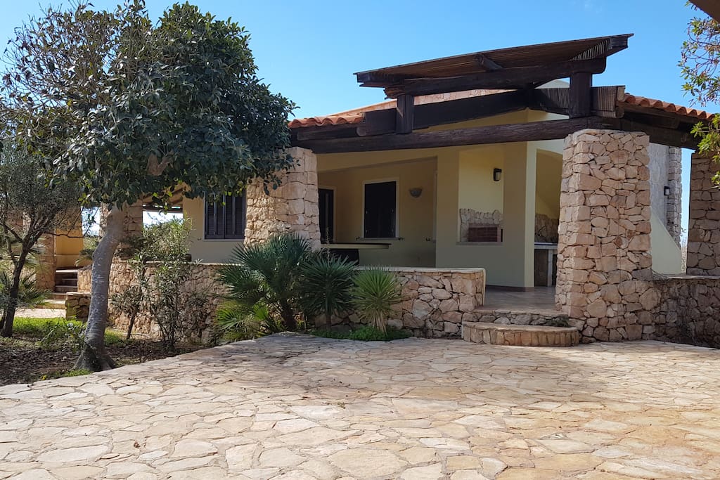 Ingresso esterno Villa Soprana