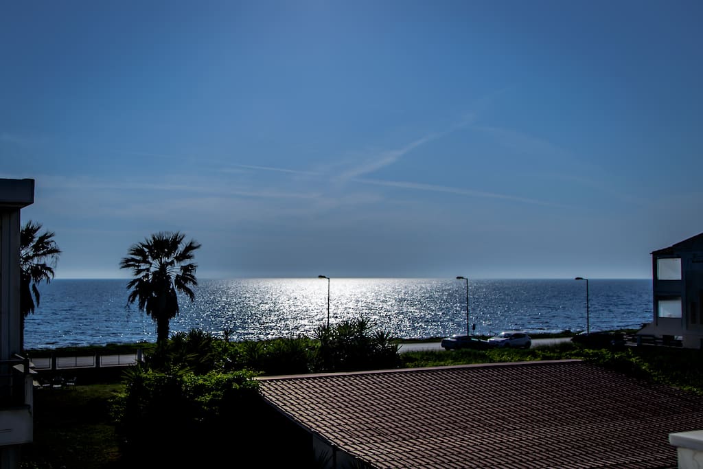 Lovely view from the balcony.