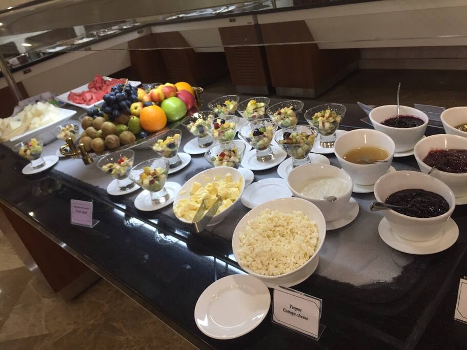 Breakfast open buffet