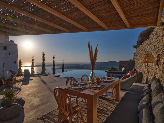 Infinity sea view hillside villa with private pool gallery image 3