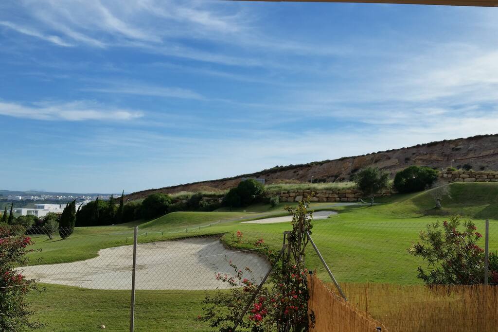 View from apartment.