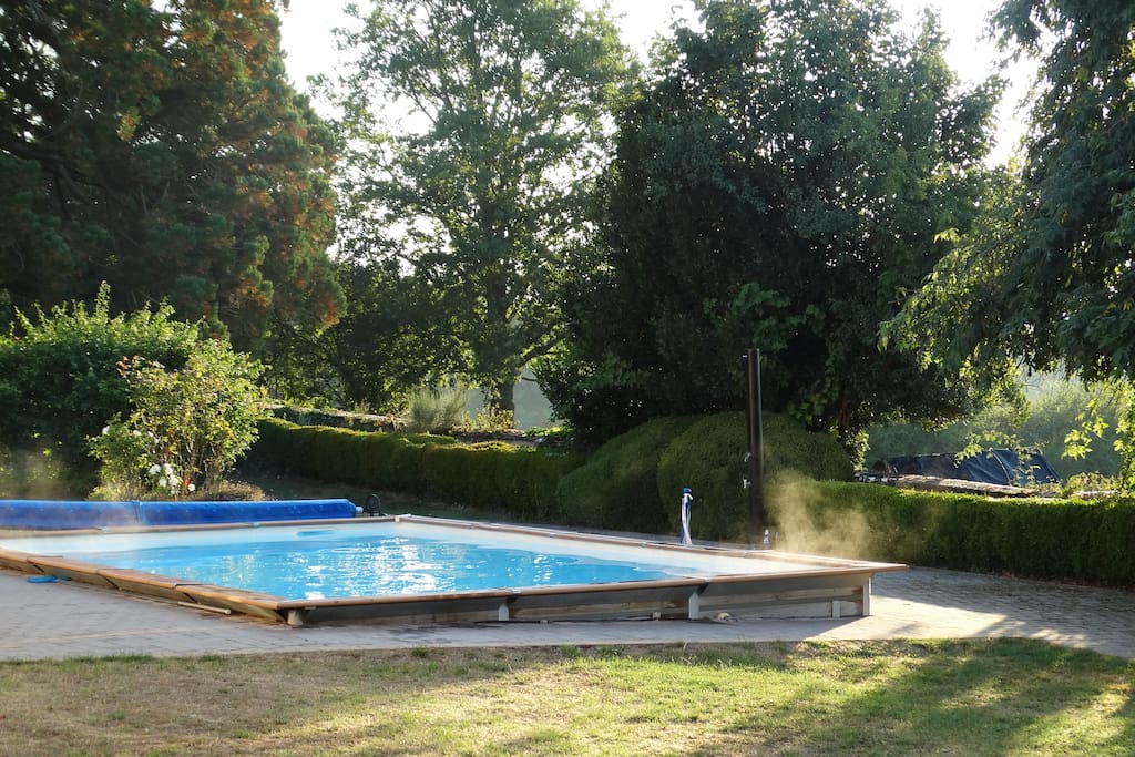 Piscine chauffée 25° à partir de mai