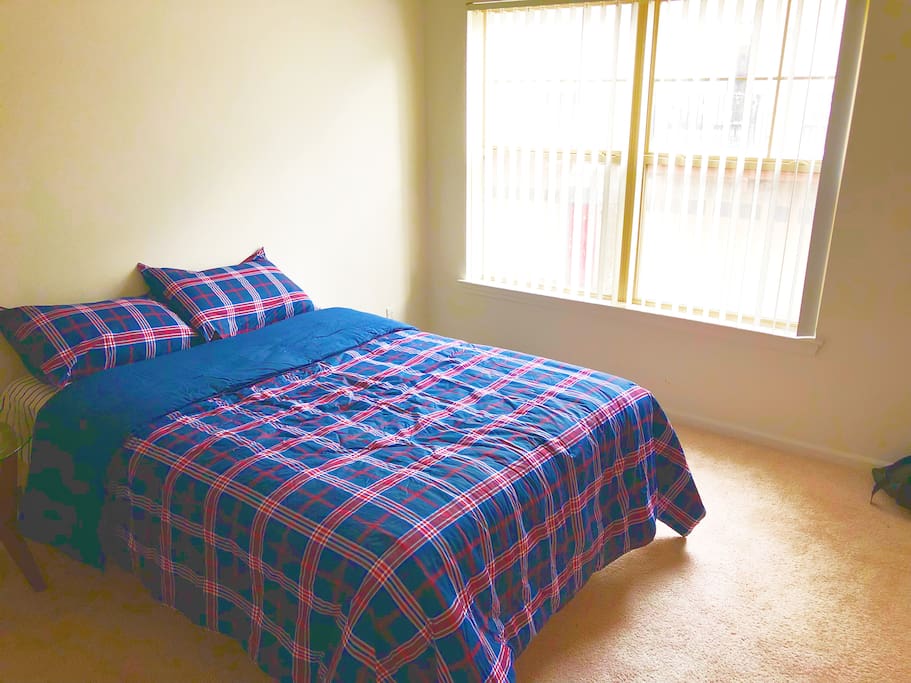 Your own private room includes a mini refrigerator and smart led tv.