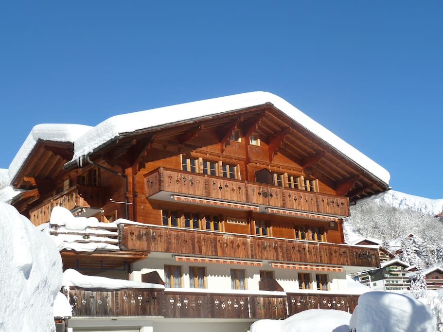 Apartment im Winter