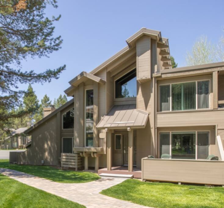 Exterior of condo