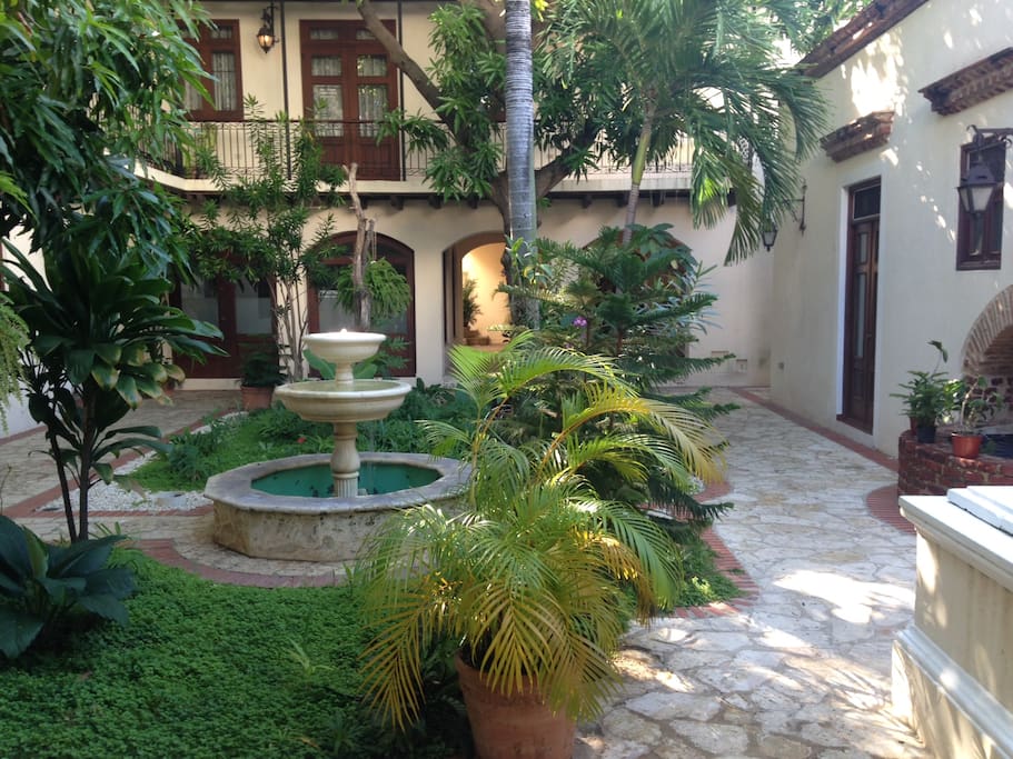 Welcoming entrance