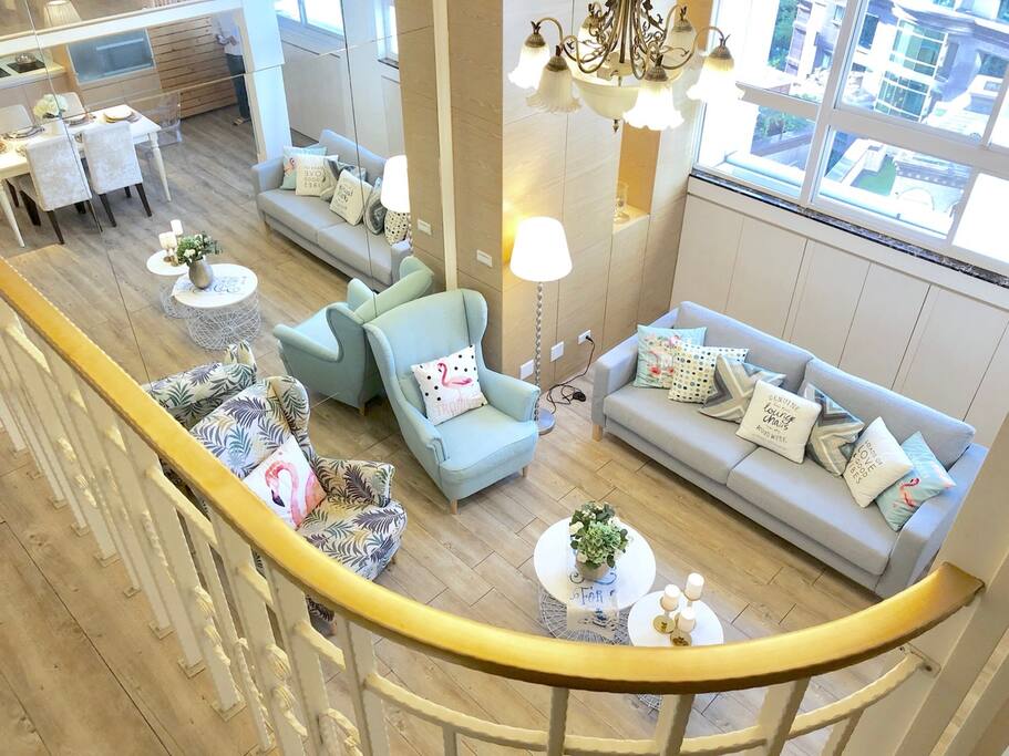 Top-Down View at Living Room