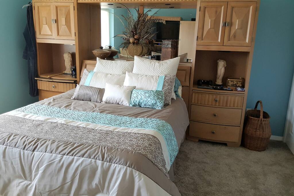 Master suite newly remodeled spa bathroom