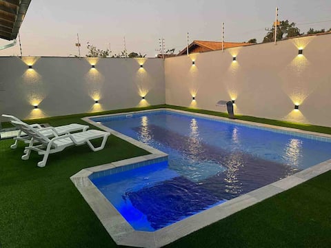 House near Beto Carreiro with heated pool