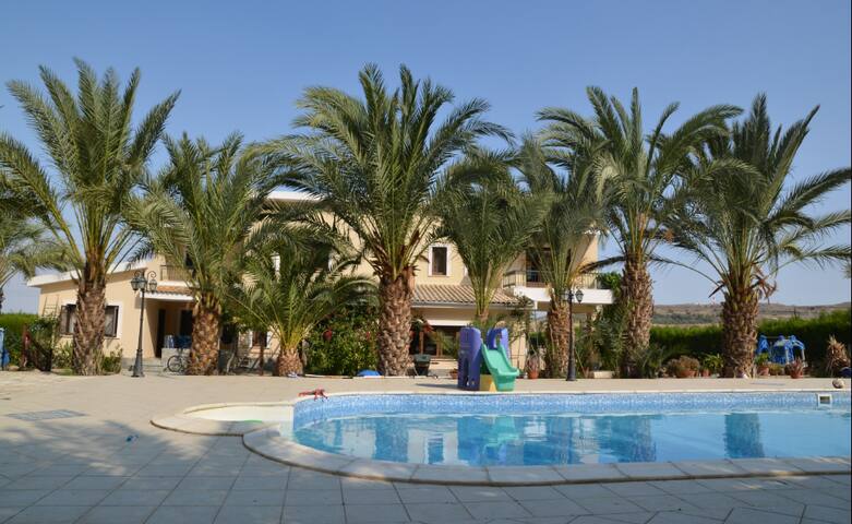 Country house with big garden and swimming pool
