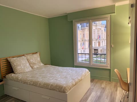 Beautiful 4 bedroom hyper-centre, view of Hôtel de Ville