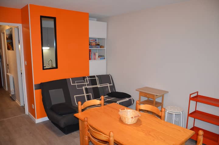 Beau Studio Alcôve Pour 4 Pers, Pied Télécabine - Cauterets
