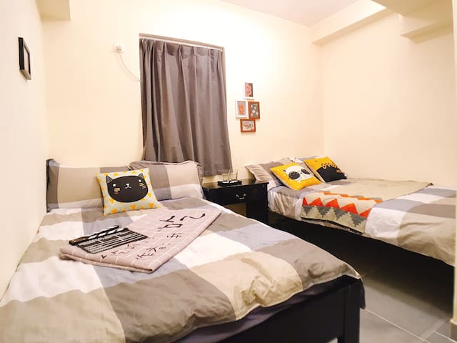 尖沙咀·舒適4人房【友格調 House】&近美麗華廣場·紅磡體育館·The one