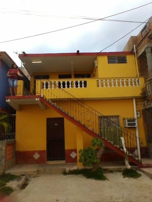 Fachada de la casa
