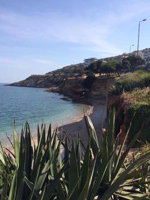 120m to the beach (2 minutes by walk)