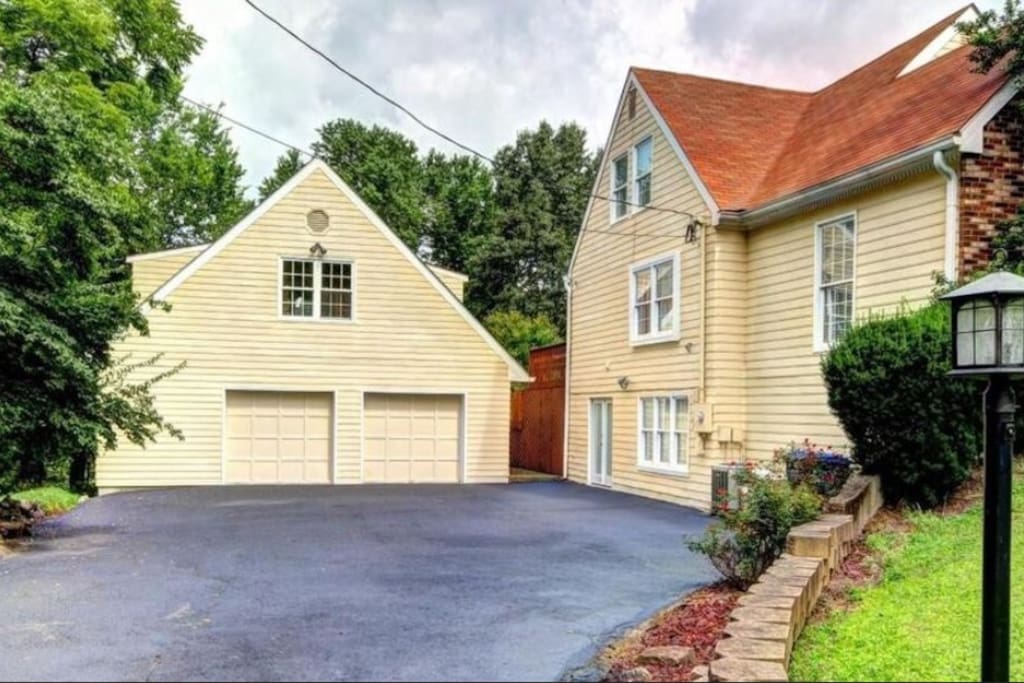 Garage and Driveway