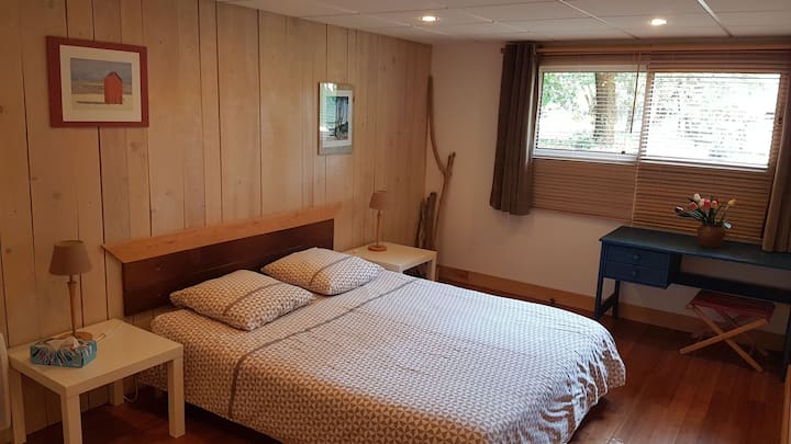 主卧1.8米宽双人床（ 160 × 200 ）