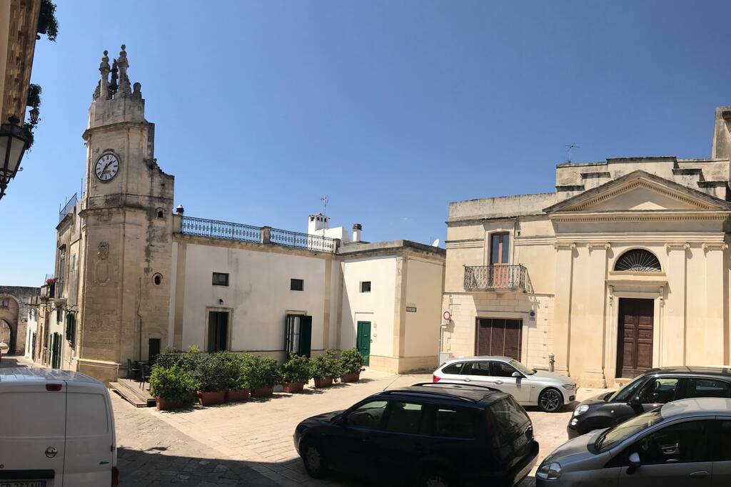 Vista della piazzetta