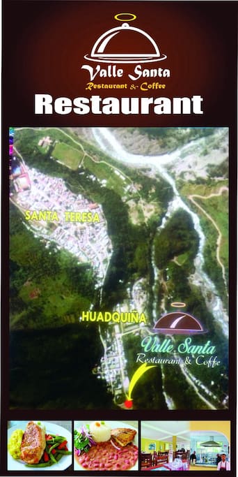 Where the restaurant and hostel is located