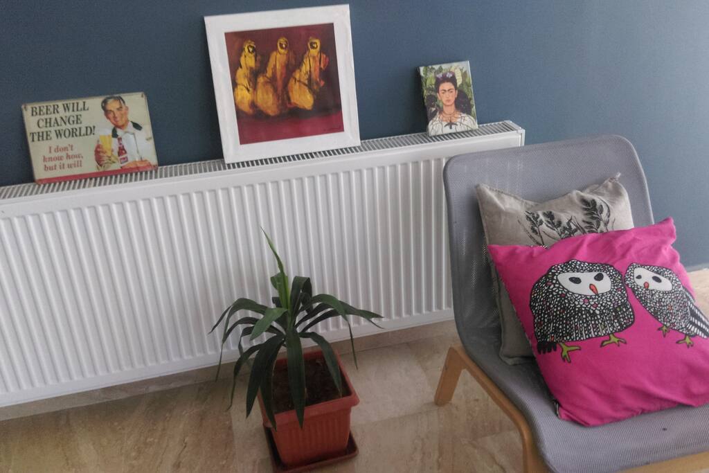 side of the room