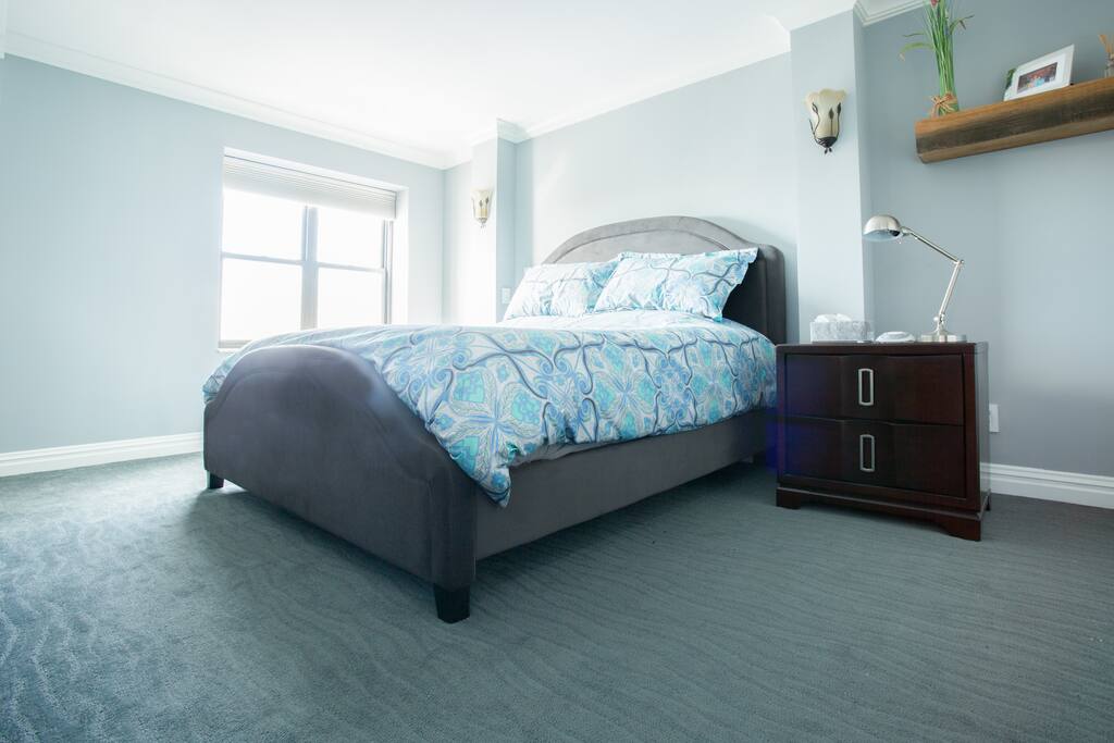 Master bedroom. Brand new king bed.