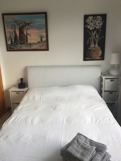 Double room- there is a choice of bedding for your comfort