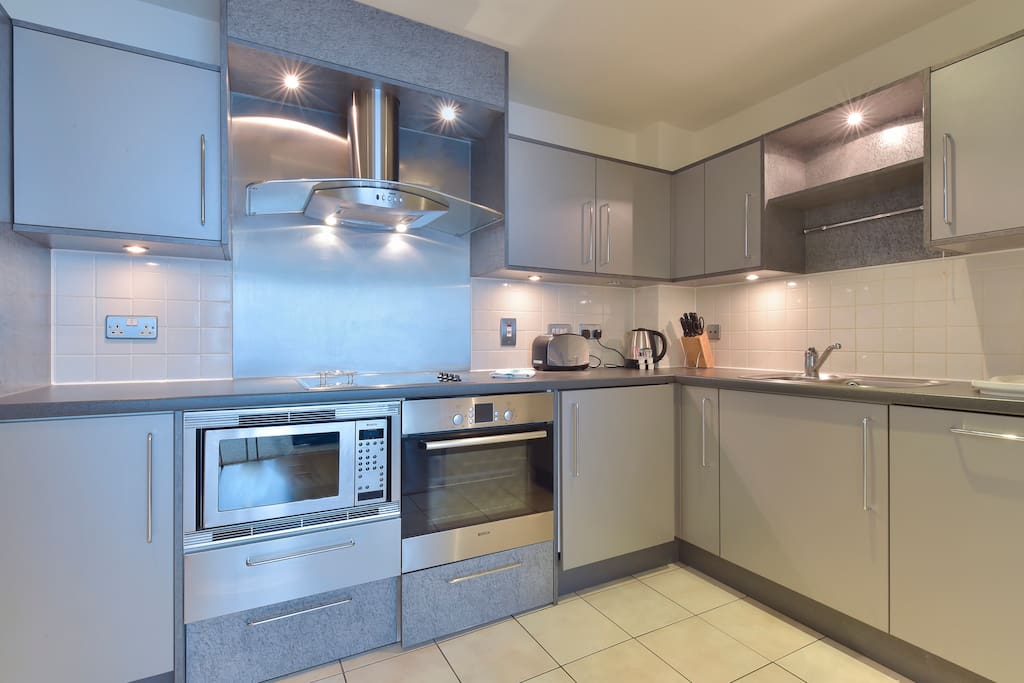 Fully equipped kitchen