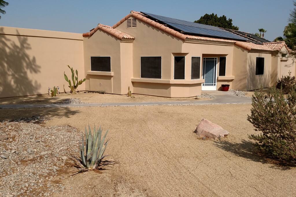 This home sits on a large corner lot