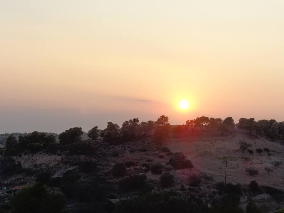 Beautiful Greek Sunset