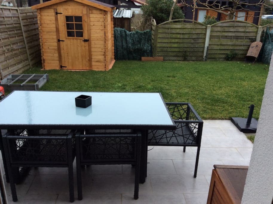Terrasse et jardin