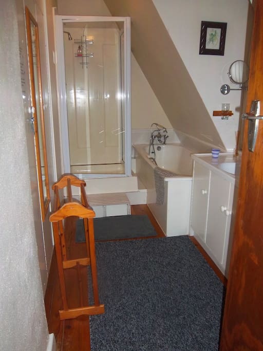 Bath under the loft