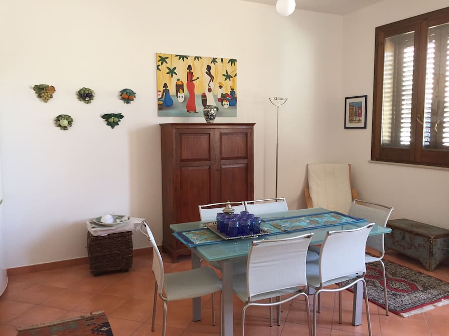 La zona pranzo