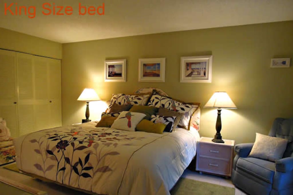 Double bedroom with king size bed