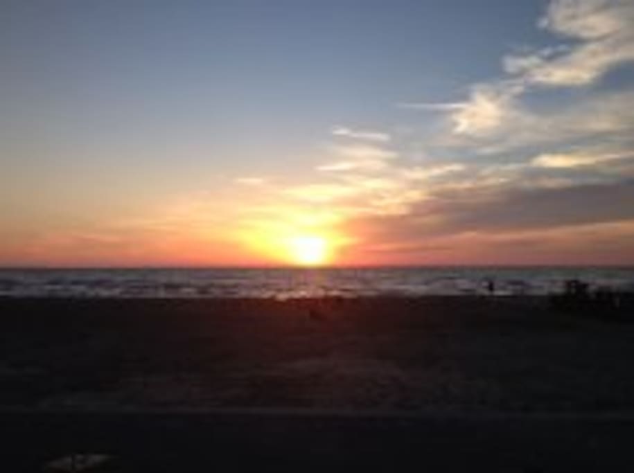 wasaga beach sunset