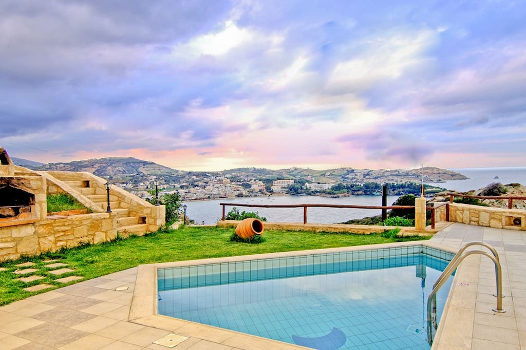 Helios Villa Exterior - Private Pool - Sea View