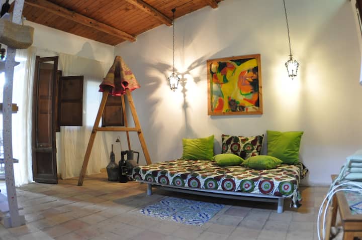 house Ninfee in the countryside, shared pool