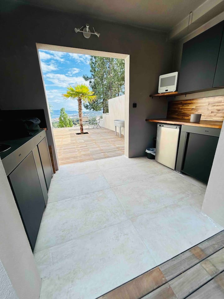 Casa Lc Chambre1 Splendid Vue Mer Et Jacuzzi - Ajaccio