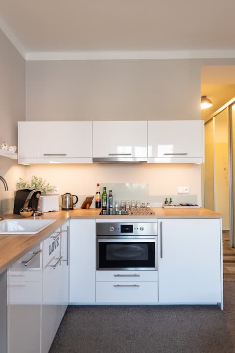 Successful Airbnb property: Amazing cosy studio in Prague Podolí in Praha 4