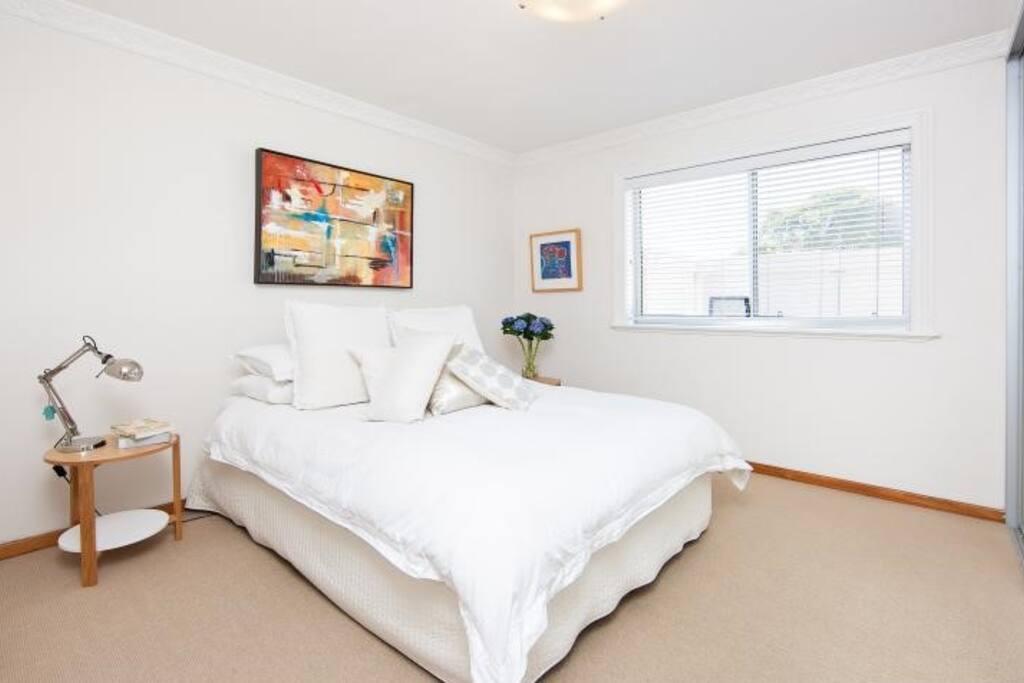 spacious main bedroom