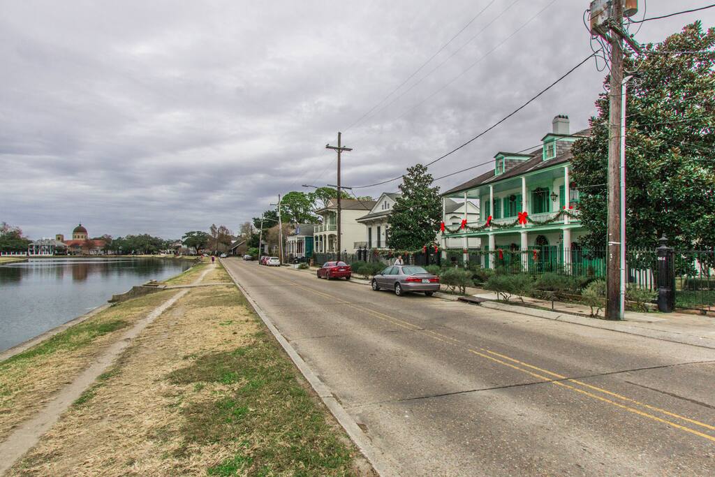 The Main House Overlooking Bayou St. John.
