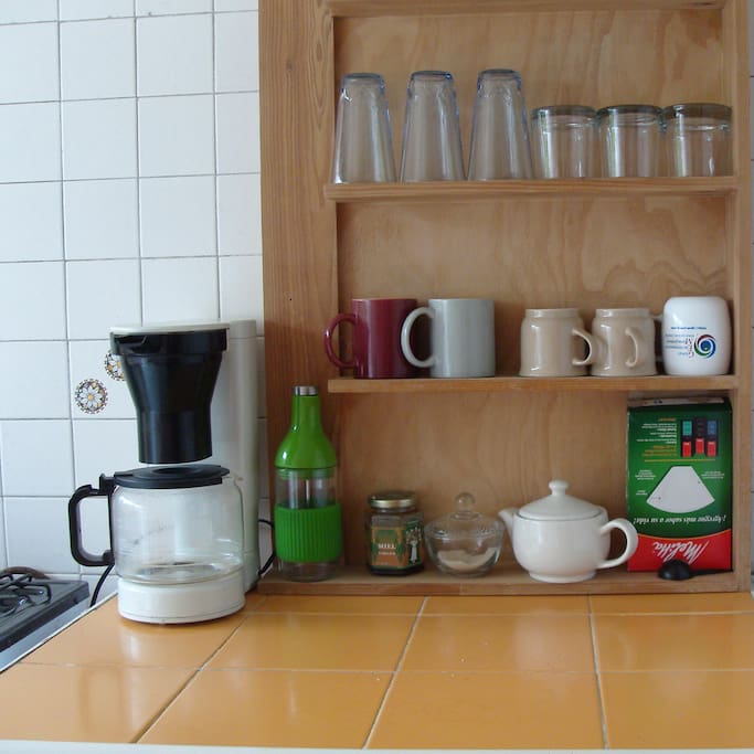 Kitchen equipment for breakfast