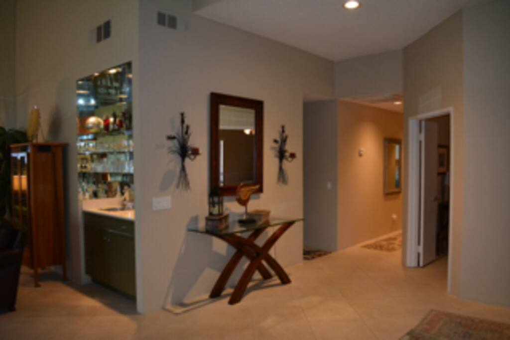 Front inside entry