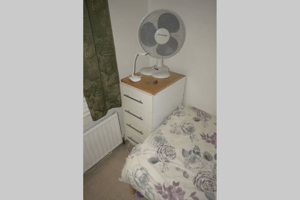 fan has now been replaced with a DVD player and small screen